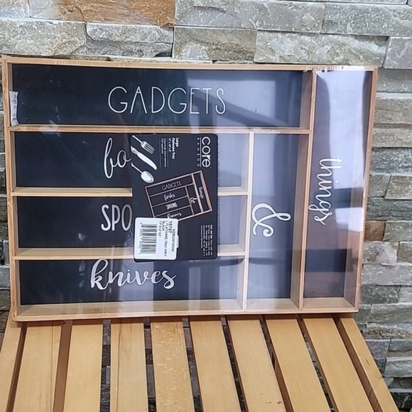 Core Bamboo Large Flatware Tray - Picture 2 of 4